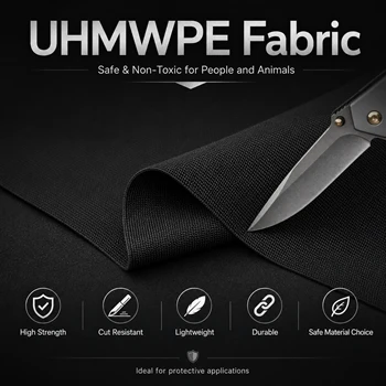 UHMWPE ফ্যাব্রিক কি নিরাপদ এবং অ{0}}মানুষ বা প্রাণীর যোগাযোগের জন্য বিষাক্ত?